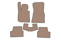 BMW 4 серия G22/23/26 2020- гг. Резиновые коврики Carsuit (для i4 G26, бежевые) фото 9