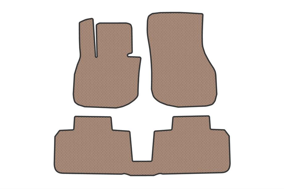 BMW X1/iX1 (U11) 2022- гг. Резиновые коврики Carsuit (Для IX1, бежевые) Image