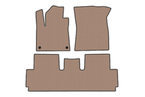 Citroen C-4 Picasso 2013-2022 гг. Резиновые коврики Carsuit (для Grand, 2 ряда, бежевые) фото 1