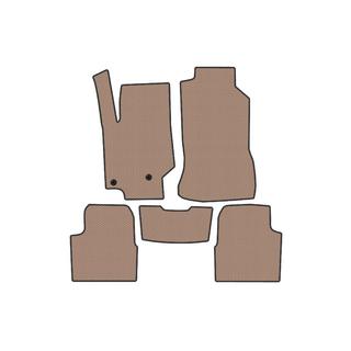 Резиновые коврики Carsuit (Бензин, бежевые)