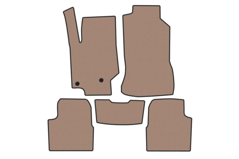 Citroen C4 X/e-C4 X 2022– гг. Резиновые коврики Carsuit (Бензин, бежевые) Image