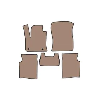 Резиновые коврики Carsuit (Электро, Бежевый) фото 1