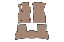 Fiat Doblo II 2010-2022 гг. Резиновые коврики в салон Carsuit V2 (2010-2015, Бежевый) фото 1