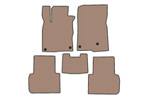 Honda Civic Sedan 2021- гг. Резиновые Коврики Carsuit (Бежевые) фото 1
