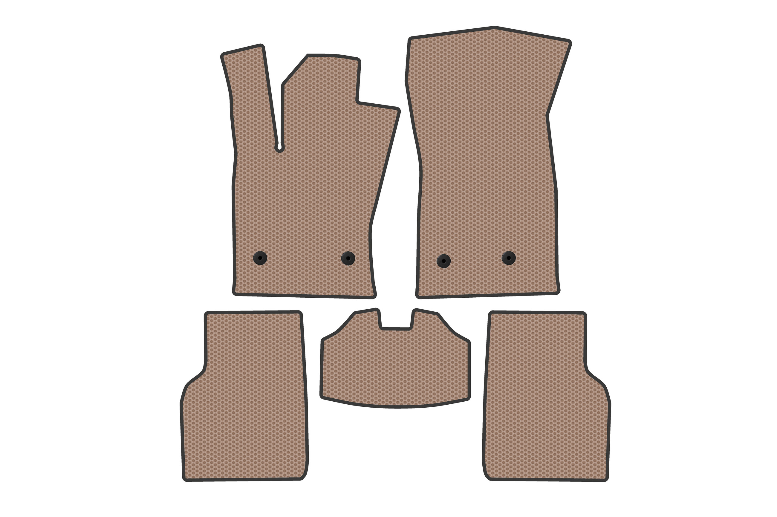 Гумові килимки Carsuit (Бежевий)