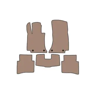 Резиновые коврики Carsuit (SD, Бежевый) фото 1