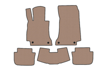 Mercedes E-сlass W214 2023- гг. Резиновые Коврики Carsuit (Cabrio, Бежевые) фото 1