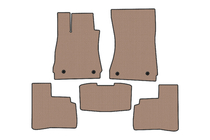 Mercedes S-сlass W221 2005-2013 гг. Резиновые коврики Carsuit (Long, Бежевый) фото 1