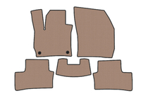 Opel Astra L 2022- гг. Резиновые коврики Carsuit (Электро, Бежевый) фото 1