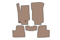 Peugeot 208 2019- гг. Резиновые коврики Carsuit (Бензин, бежевые) фото 1