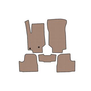 Резиновые коврики Carsuit (Бензин, бежевые) фото 1