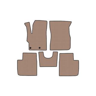 Резиновые коврики Carsuit в салон (2017-, Бежевый) фото 1