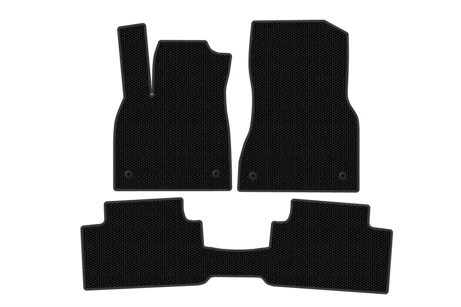 Audi Q6 2022- гг. Резиновые Коврики Carsuit (Черный) Image