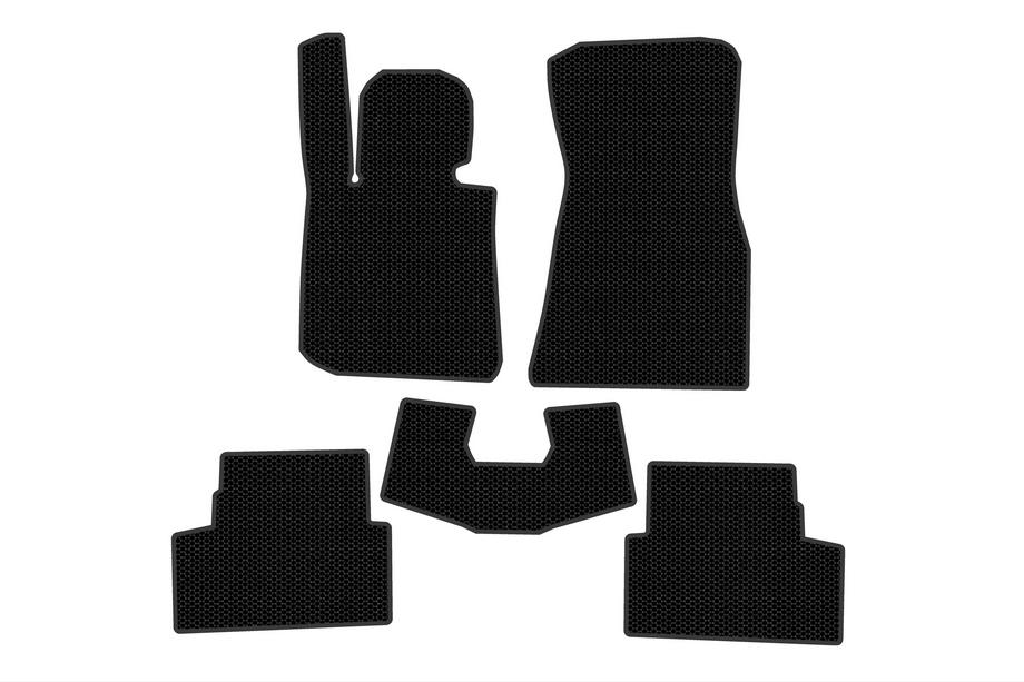 BMW 4 серия G22/23/26 2020- гг. Резиновые коврики Carsuit (для i4 G26, черные) Image