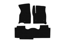 Chevrolet Tahoe 2020- гг. Резиновые Коврики Carsuit (2 Ряда, Черный) фото 1