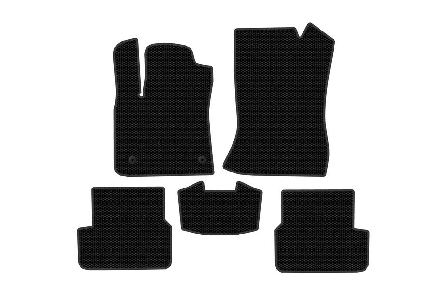 Dacia Sandero 2021- гг. Резиновые Коврики Carsuit (Черный) Image