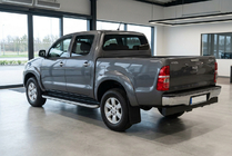 Toyota Hilux 2006-2015 гг. Боковые Подножки Tayga Grey (2 шт., Алюминий) фото 1
