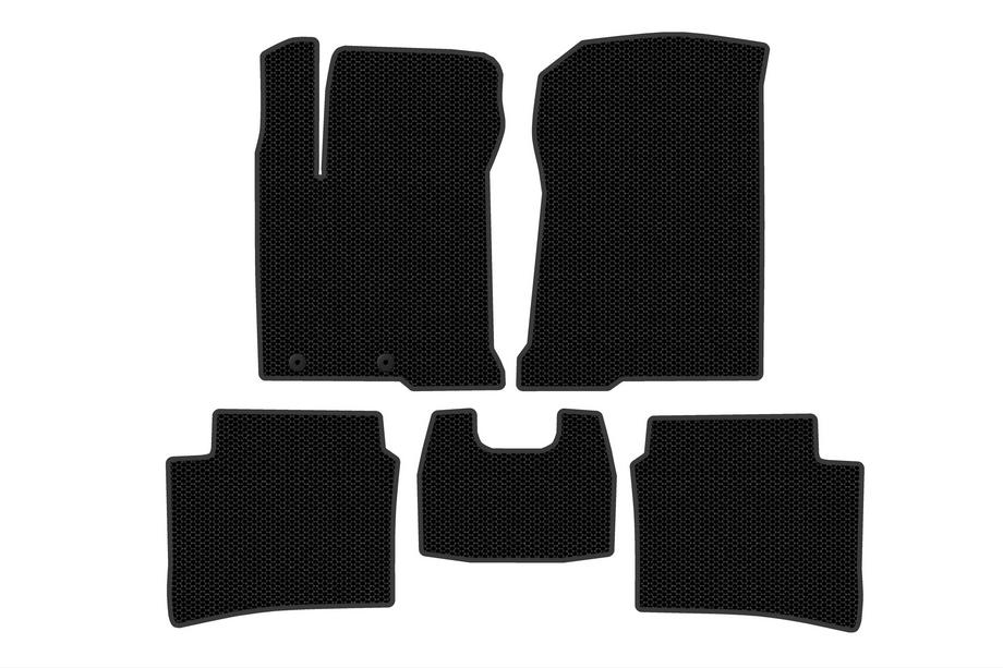 Hyundai I-20 2020- гг. Резиновые Коврики Carsuit (Черный) Image