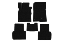 Honda Civic Sedan 2021- гг. Резиновые Коврики Carsuit (Черный) фото 1