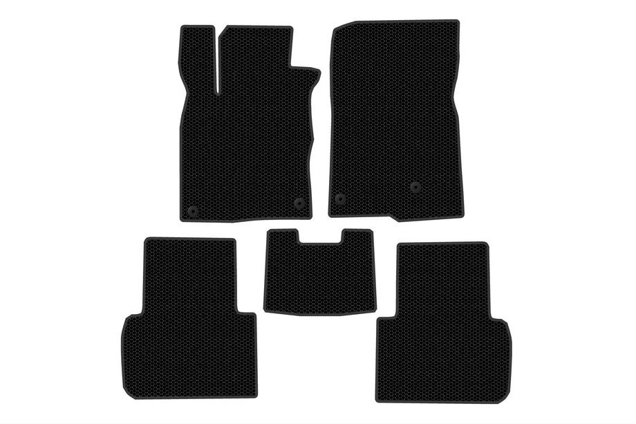 Honda Civic Sedan 2021- гг. Резиновые Коврики Carsuit (Черный) Image