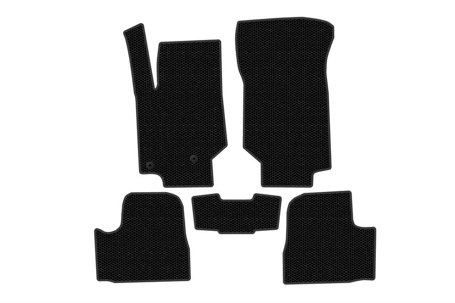 Peugeot 208 2019- гг. Резиновые Коврики Carsuit (Бензин, Черный) Image