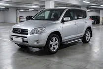 Toyota Rav 4 2006-2013 гг. Боковые Подножки Sunrise (2 шт., Алюминий) фото 1