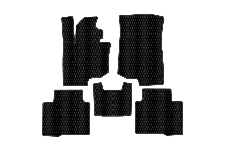 SsangYong Torres 2022– гг. Резиновые Коврики Carsuit (Электро, Черный) Image