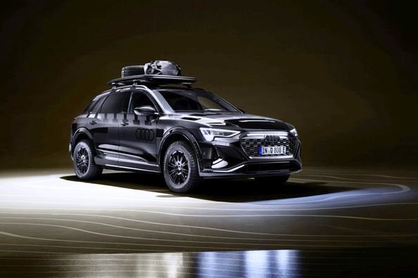 Обзор Audi Q8 e-tron edition Dakar