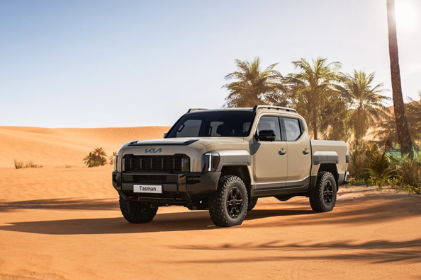 Обзор Kia Tasman: первый рамный пикап от Kia