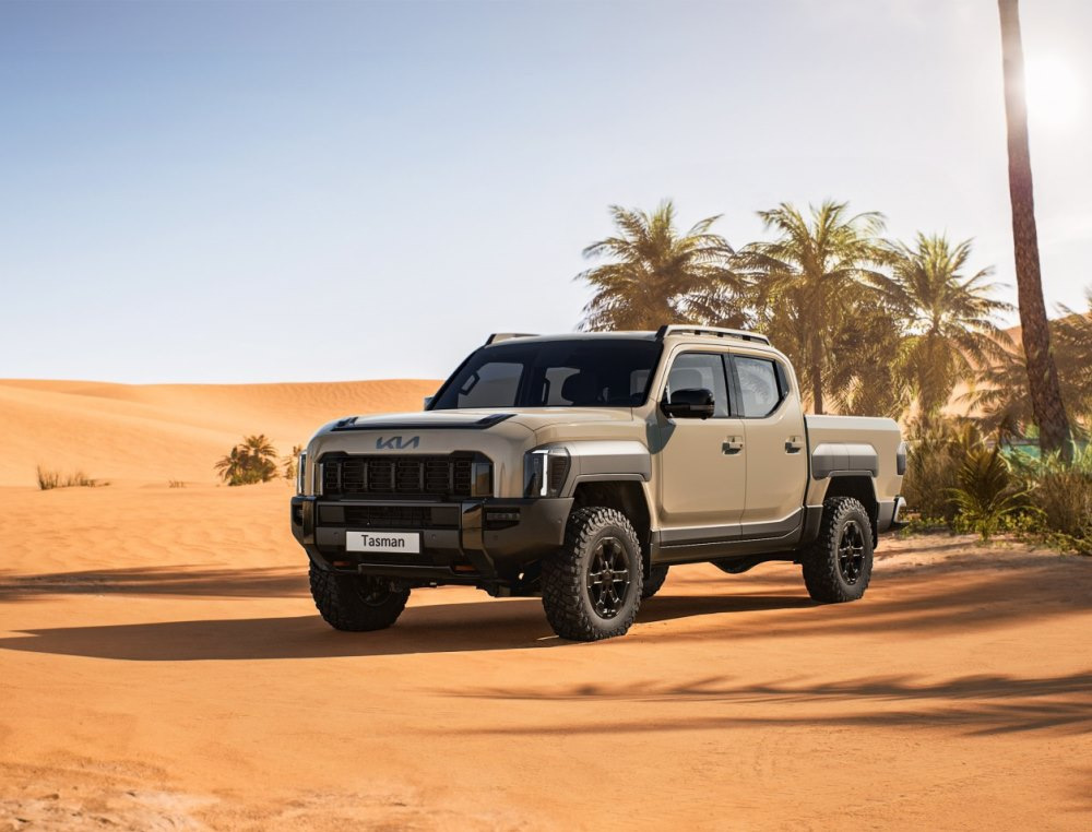Обзор Kia Tasman: первый рамный пикап от Kia