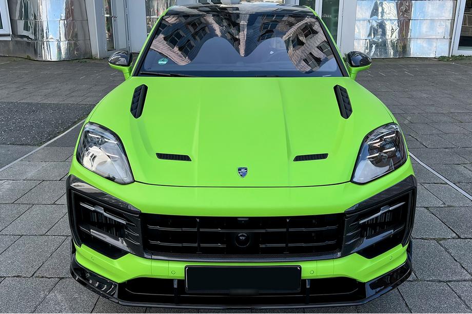Porsche Cayenne 2018- гг. Комплект обвеса LRT-Design Carbon (для 2023-2026) Фото 2