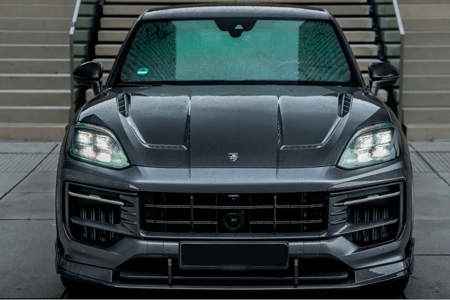 Porsche Cayenne 2018- гг. Комплект обвеса LRT-Design Carbon (для 2023-2026) Фото 14