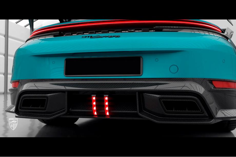 Porsche 911 (992) 2018– гг. Комплект обвеса LRT-Design Carbon (для 2024+) Фото 7