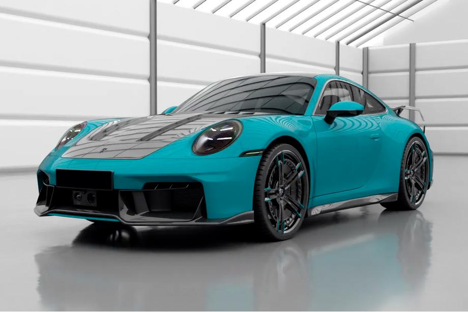 Porsche 911 (992) 2018– гг. Комплект обвеса LRT-Design Carbon (для 2024+) Фото 4
