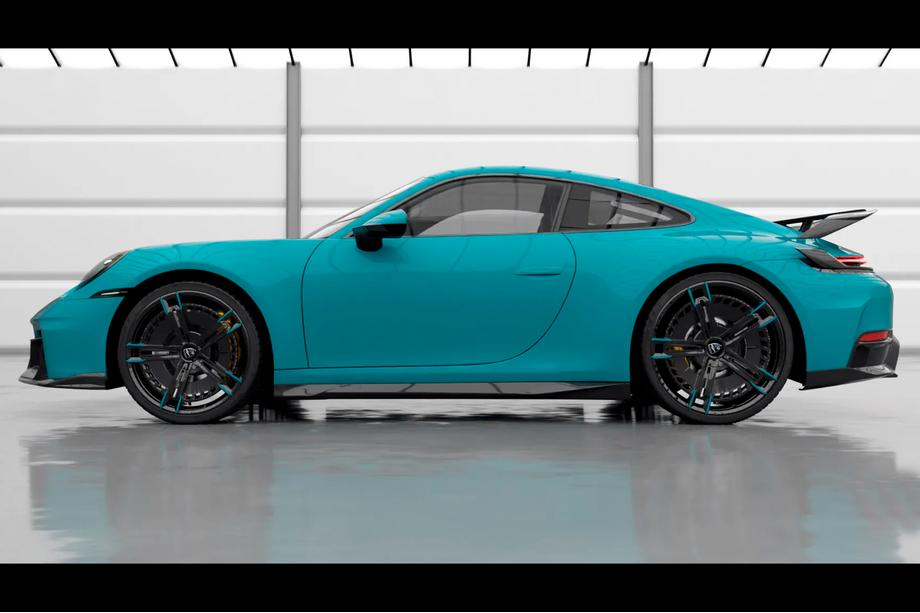 Porsche 911 (992) 2018– гг. Комплект обвеса LRT-Design Carbon (для 2024+) Фото 6