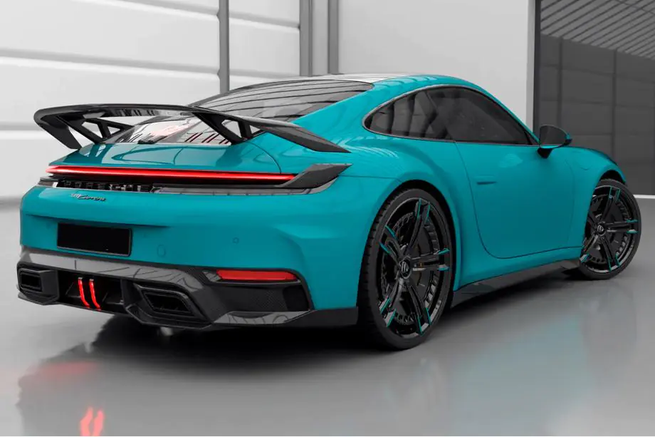 Porsche 911 (992) 2018– гг. Комплект обвеса LRT-Design Carbon (для 2024+) Фото 5