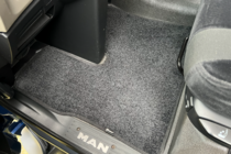 MAN TGX 2020- гг. Текстильные коврики Deluxe (Черный) фото 1