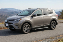 Toyota Rav 4 2013-2018 гг. Боковые Подножки Duru (2 шт., Алюминий) фото 1