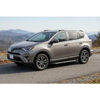Боковые Подножки Duru (2 шт., Алюминий) Toyota Rav 4 2013-2018 гг. фото 1