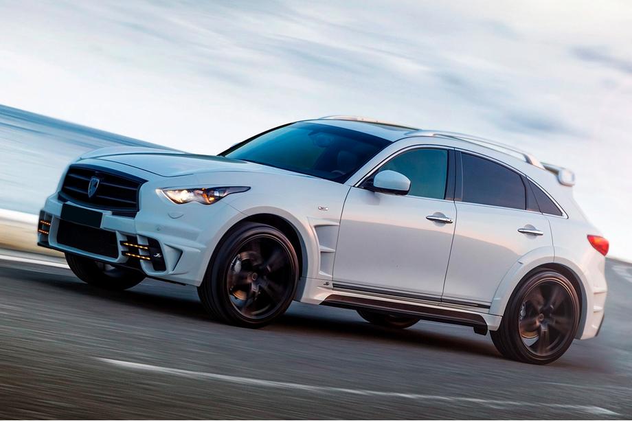 Infiniti QX70 2013-2019 гг. Комплект обвеса LRT-Design Фото 4