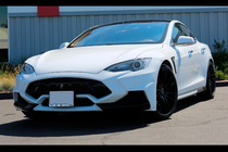 Tesla Model S 2012– гг. Комплект обвеса LRT-Design Carbon фото 13