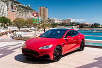 Tesla Model S 2012– гг. Комплект обвеса LRT-Design Carbon фото 5