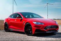 Tesla Model S 2012– гг. Комплект обвеса LRT-Design Carbon фото 7