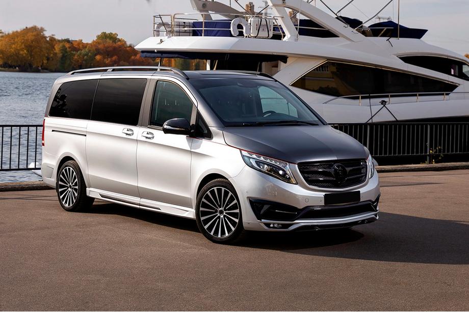 Mercedes Vito/V-class W447 2014- гг. Комплект обвеса LRT Carbon Фото 3