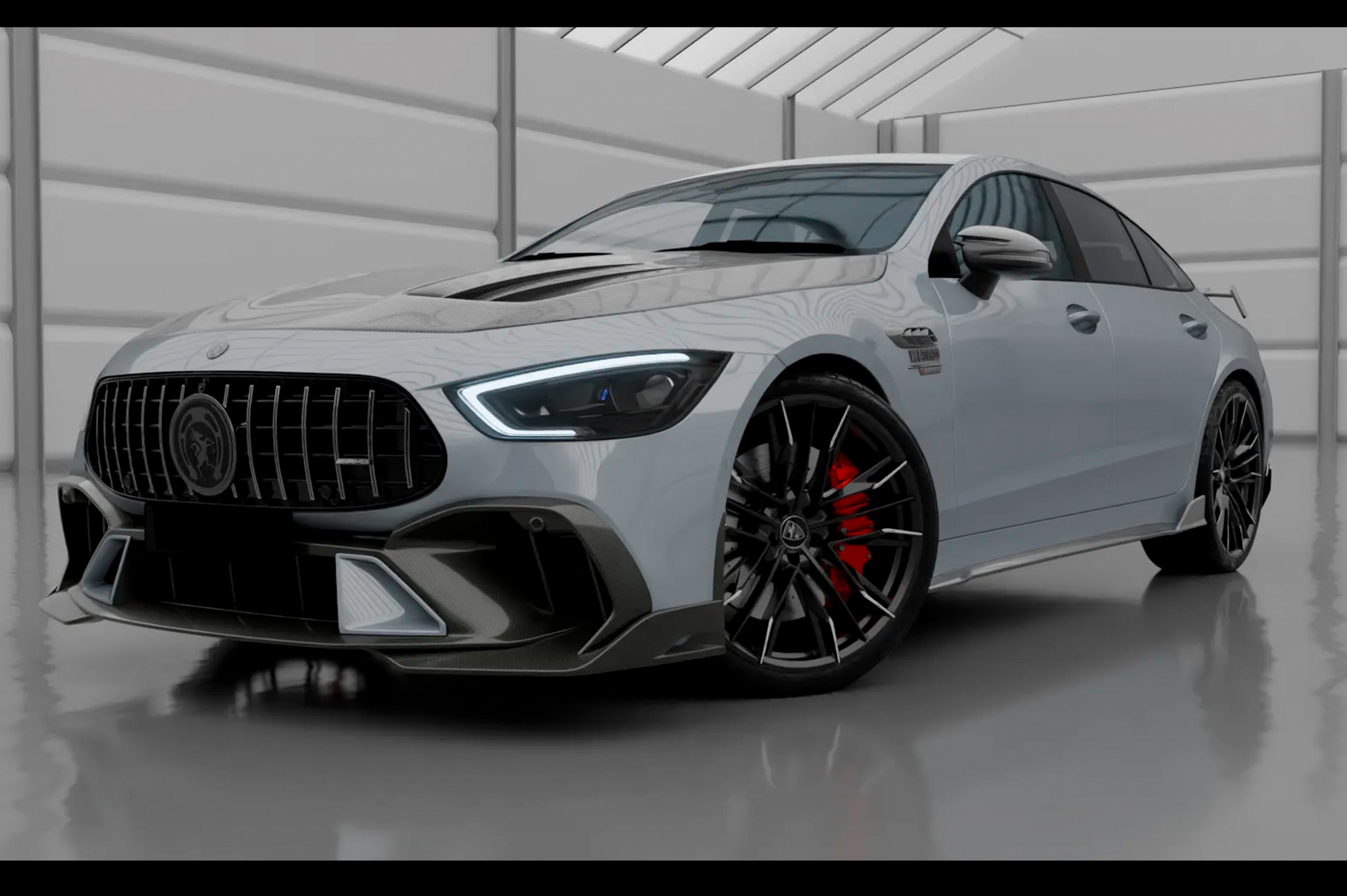Комплект обвісів LRT Carbon (для GT53 2024-2026) для Mercedes AMG GT 4 X290 2018- рр