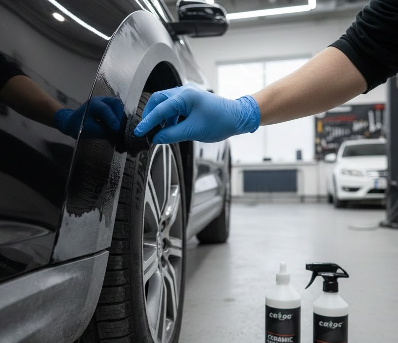 Что делать, если выцвел черный пластик на кузове автомобиля?