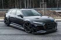 Audi A6 C8 2018–2025 гг. Комплект обвеса MNSR Carbon (для RS6, кованый карбон) фото 6