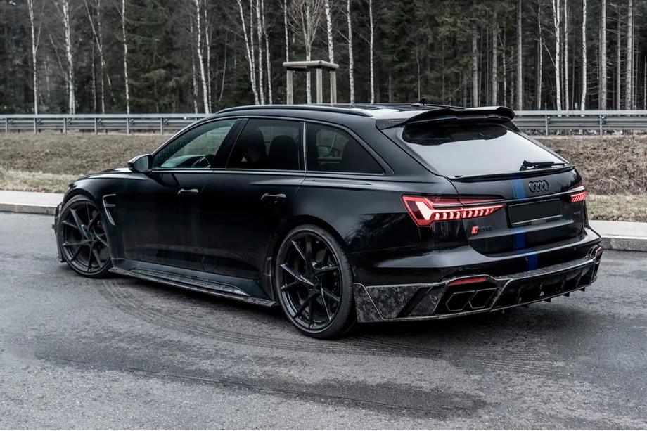 Audi A6 C8 2018–2025 гг. Комплект обвеса MNSR Carbon (для RS6, кованый карбон) Фото 7