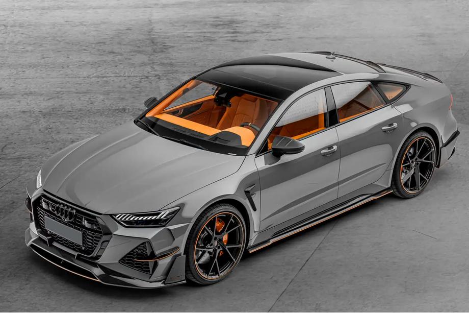 Audi A7 2018- гг. Комплект обвеса MNSR Carbon (для RS7) Фото 1