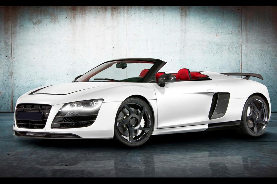 Audi R8 2006-2015 гг. Комплект обвеса MNSR Carbon (для Spyder) Фото 3